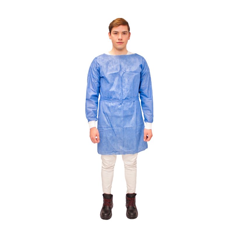 Bata tipo cirujano desechable económica corta