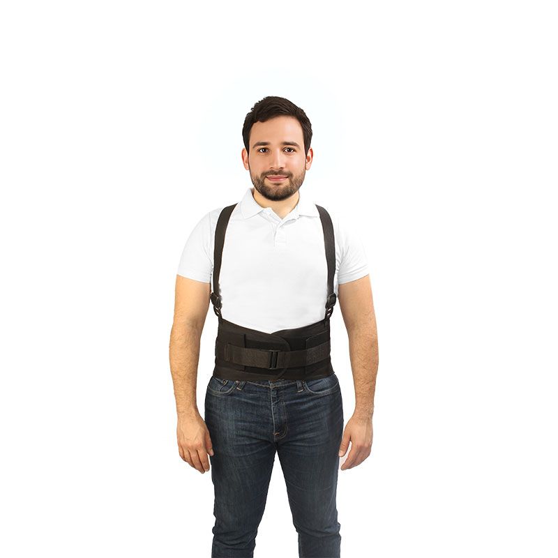 Faja elástica de seguridad con tercer hebilla de ajuste 