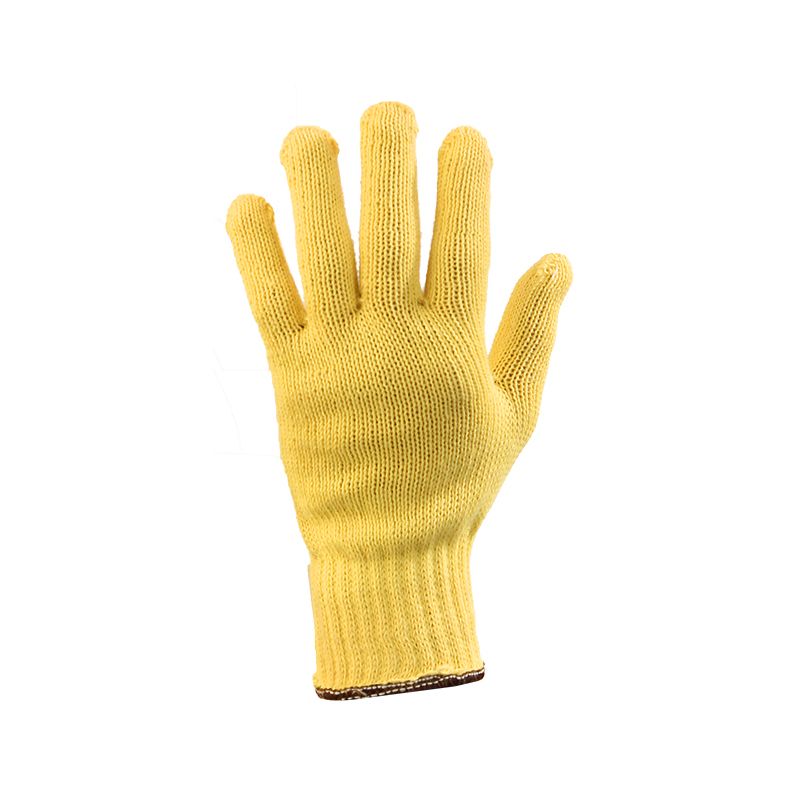 Guante Kevlar nivel de corte 2 peso mediano Amarillo-Unitalla