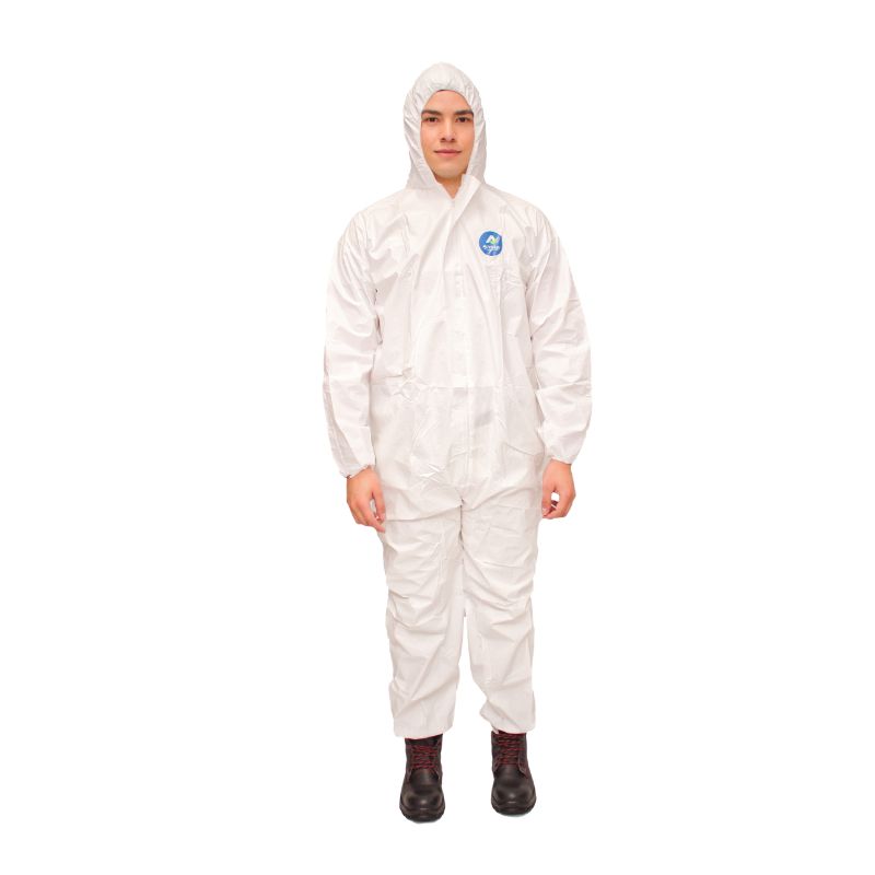 Overol laminado medio con refuerzo en costura