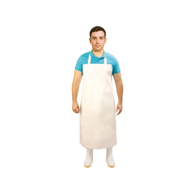 Mandil de PVC blanco 15-200